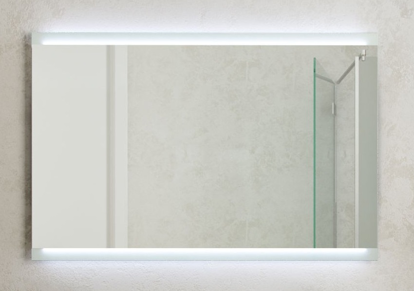 Зеркало Velvex Otto 100  990*660 мм (хром)