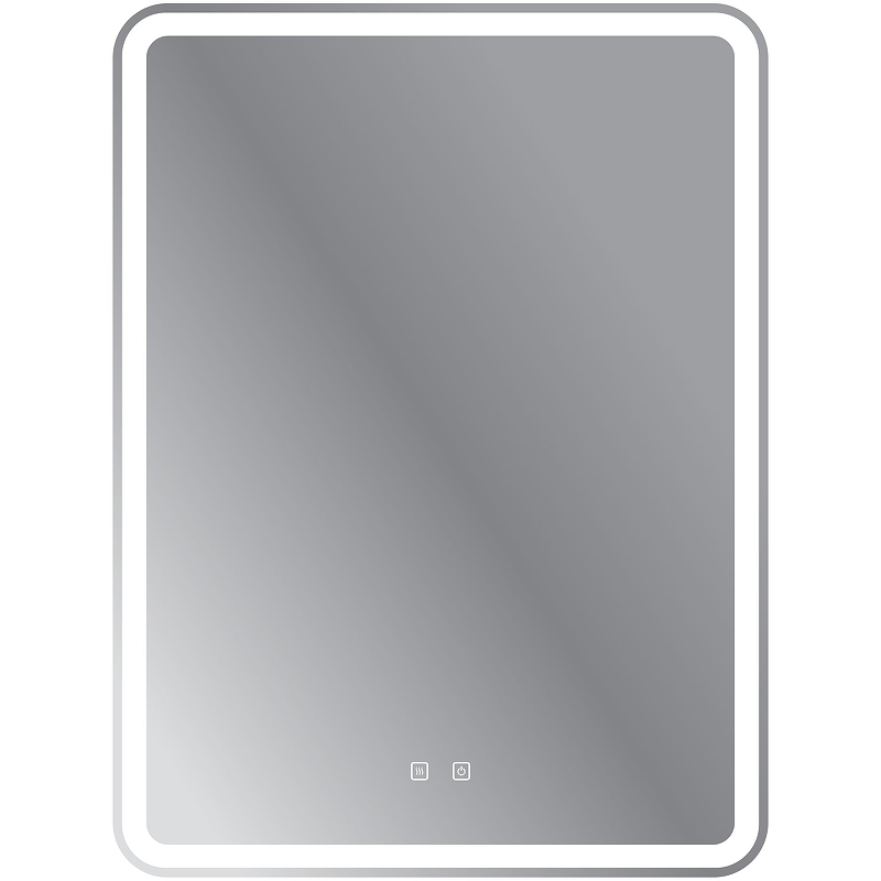 Зеркало BelBagno SPC-MAR-600-800-LED-TCH-SND 600*800 мм (LED, подогрев,голосовое управление)