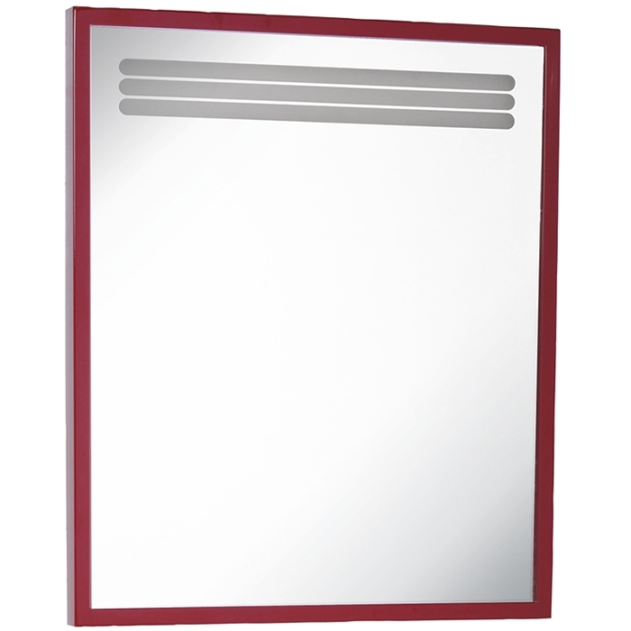 Зеркало Creavit Arya AR065-A.KK 750*649 мм (LED) красный