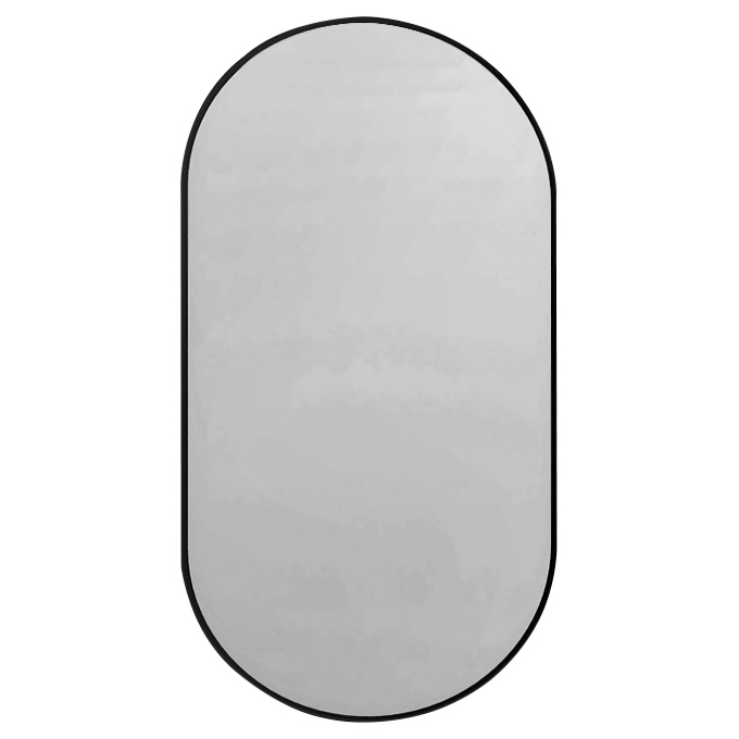 Зеркало Abber Immer Offen AG6401B 600*1200 мм (чёрный)