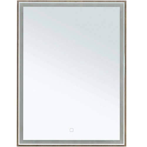 Зеркало Aquanet Nova Lite 600*800 (LED) (дуб рустикальный  )
