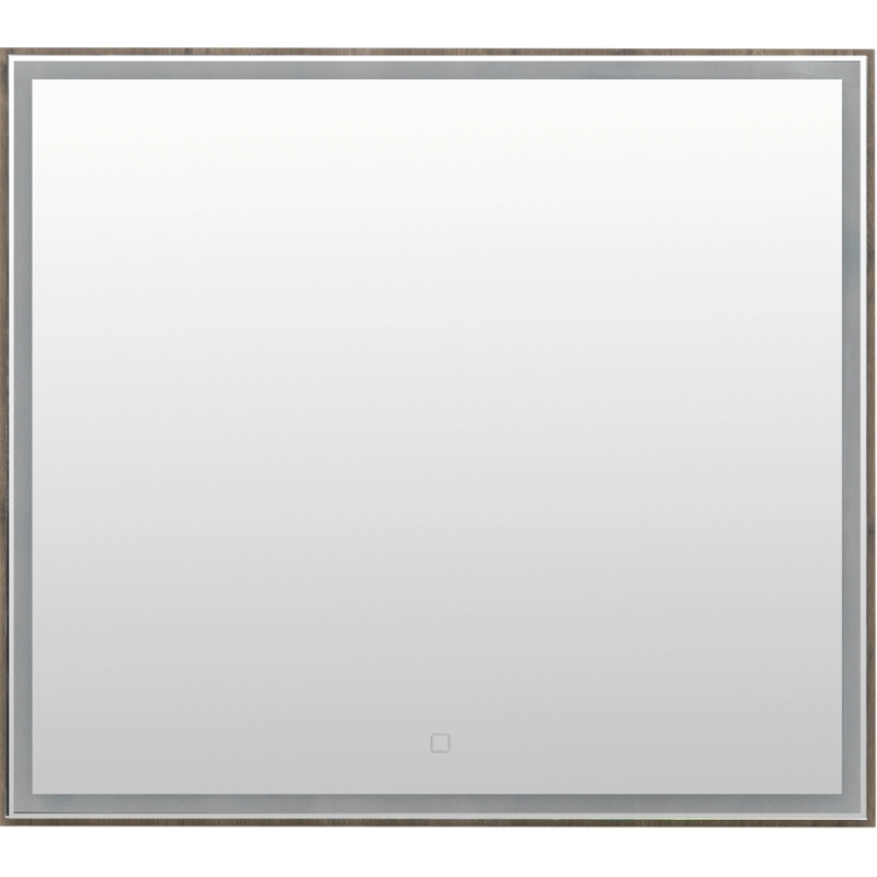 Зеркало Aquanet Nova Lite 900*800 (LED) (дуб рустикальный )