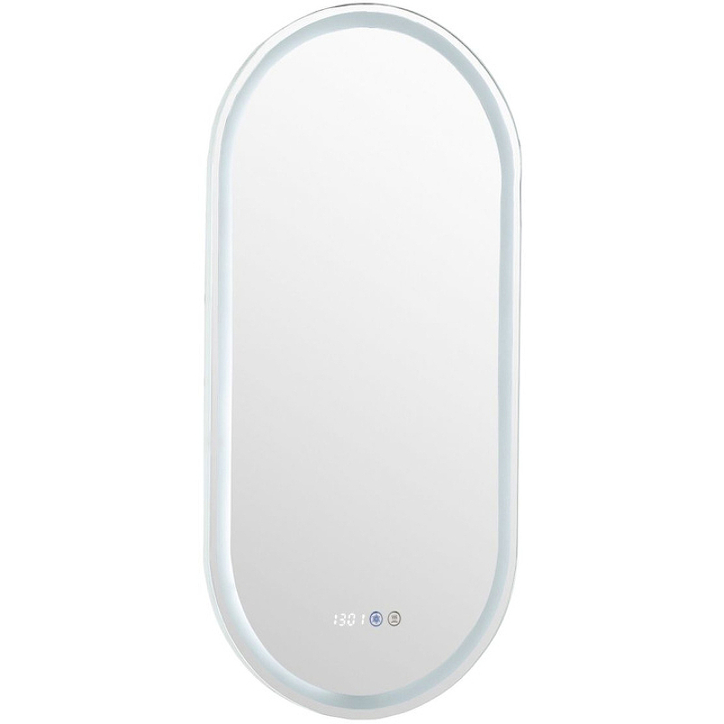 Зеркало Aquanet Монте 288969 450*900 мм (белый матовый) с LED подсветкой