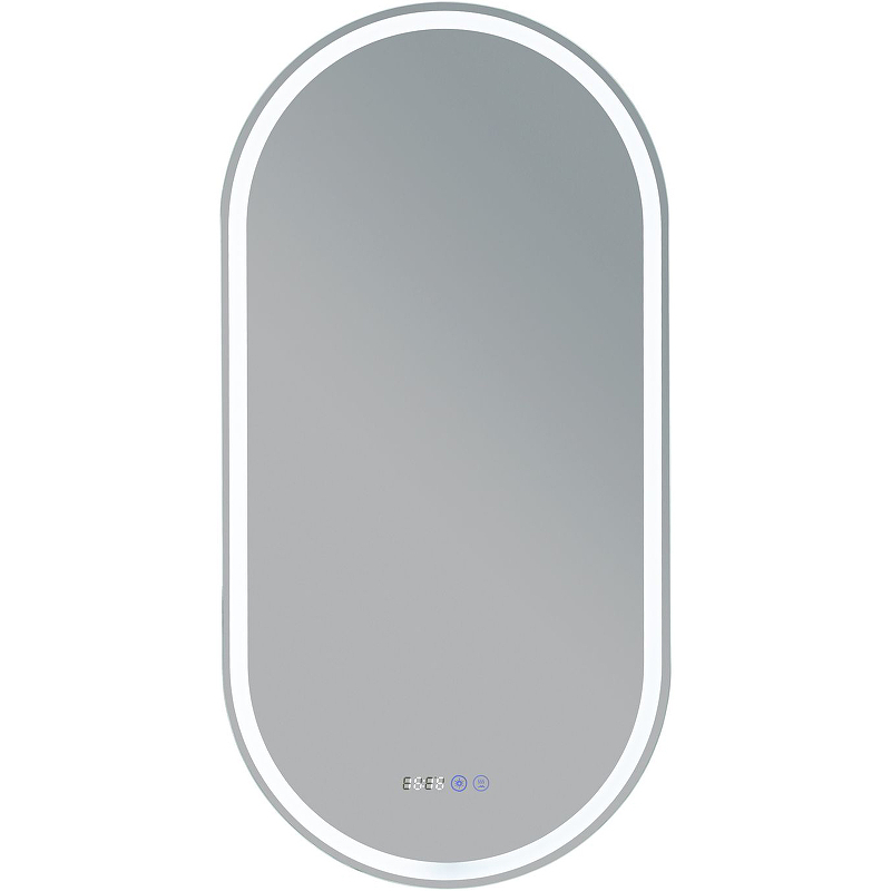 Зеркало Aquanet Монте 288970 500*1000 мм (белый матовый) с LED подсветкой