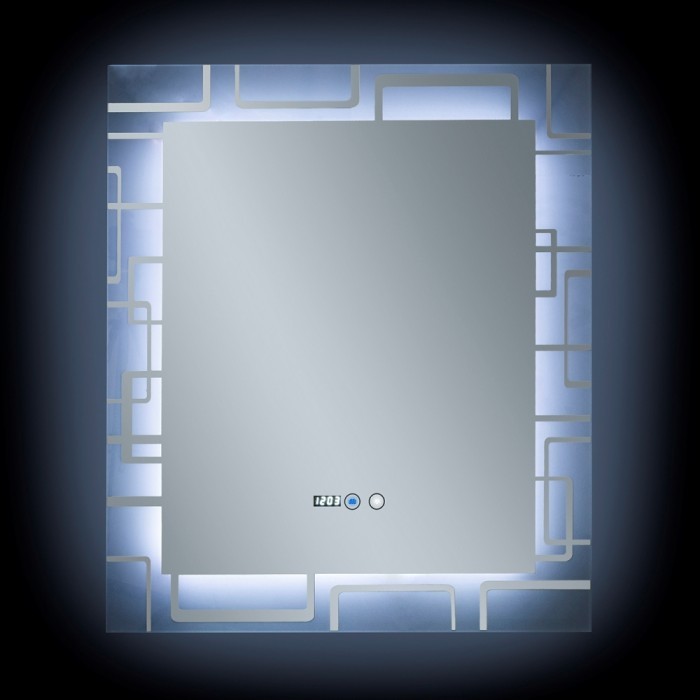 Зеркало Deto EM-70 800*700 мм с LED подсветкой