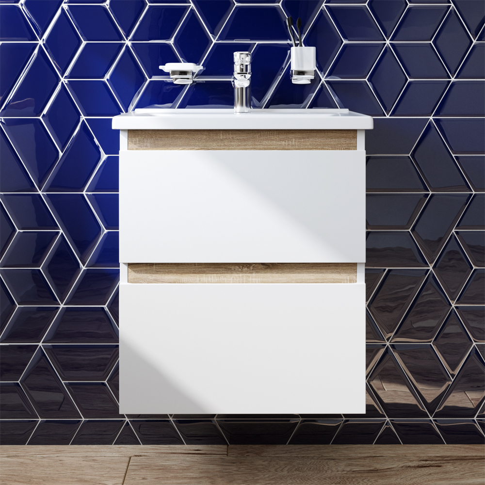 Тумба под раковину AM.PM X-Joy M85AFHX0552WG 55 см (белый) подвесная