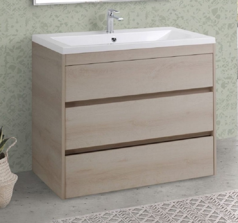 Тумба под раковину Art&Max Family FAMILY-580-3C-PIA-PB 58 см (бежевый) подвесная