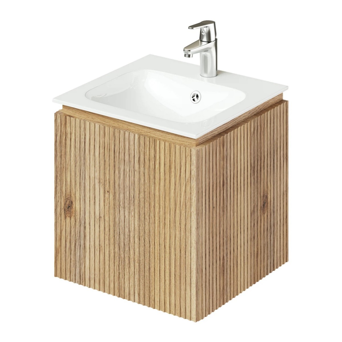 Тумба с раковиной Итана BAND 4657826222879 50 см (дуб мавелла голд) подвесная L