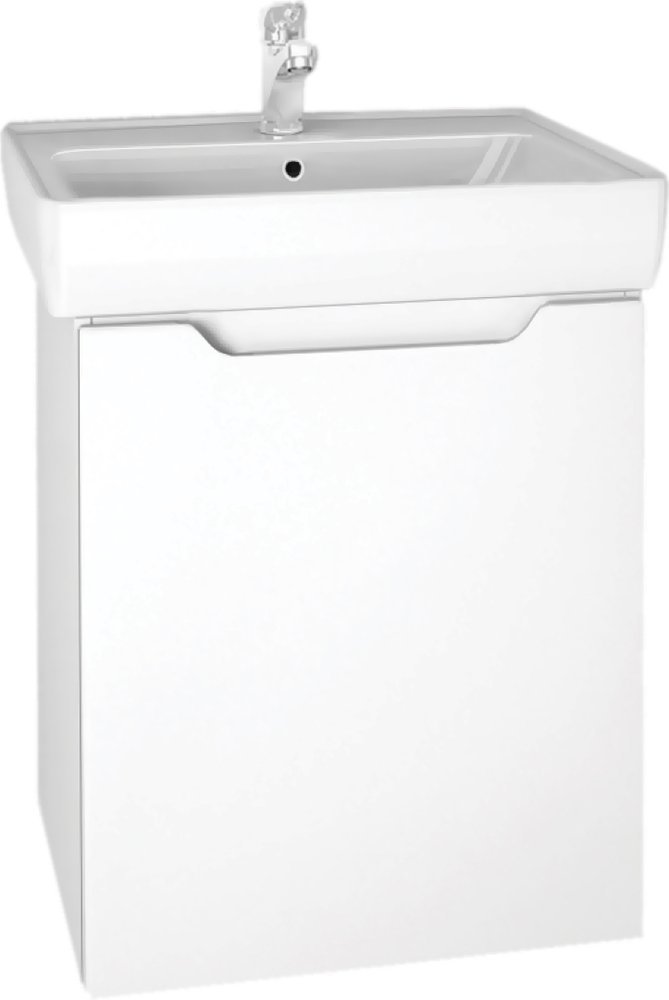 Тумба под раковину Dreja Mini 50 см (белый) подвесная