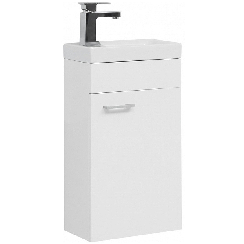 Тумба под раковину Aquanet Нота 40 см  (белый) подвесная R