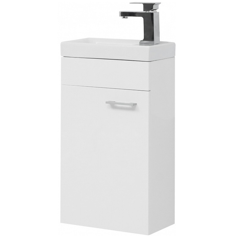 Тумба под раковину Aquanet Нота 40 см (белый) подвесная L