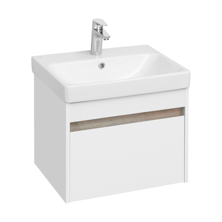 Тумба под раковину Aquaton Марти 55 cм (ясень шимо) подвесная