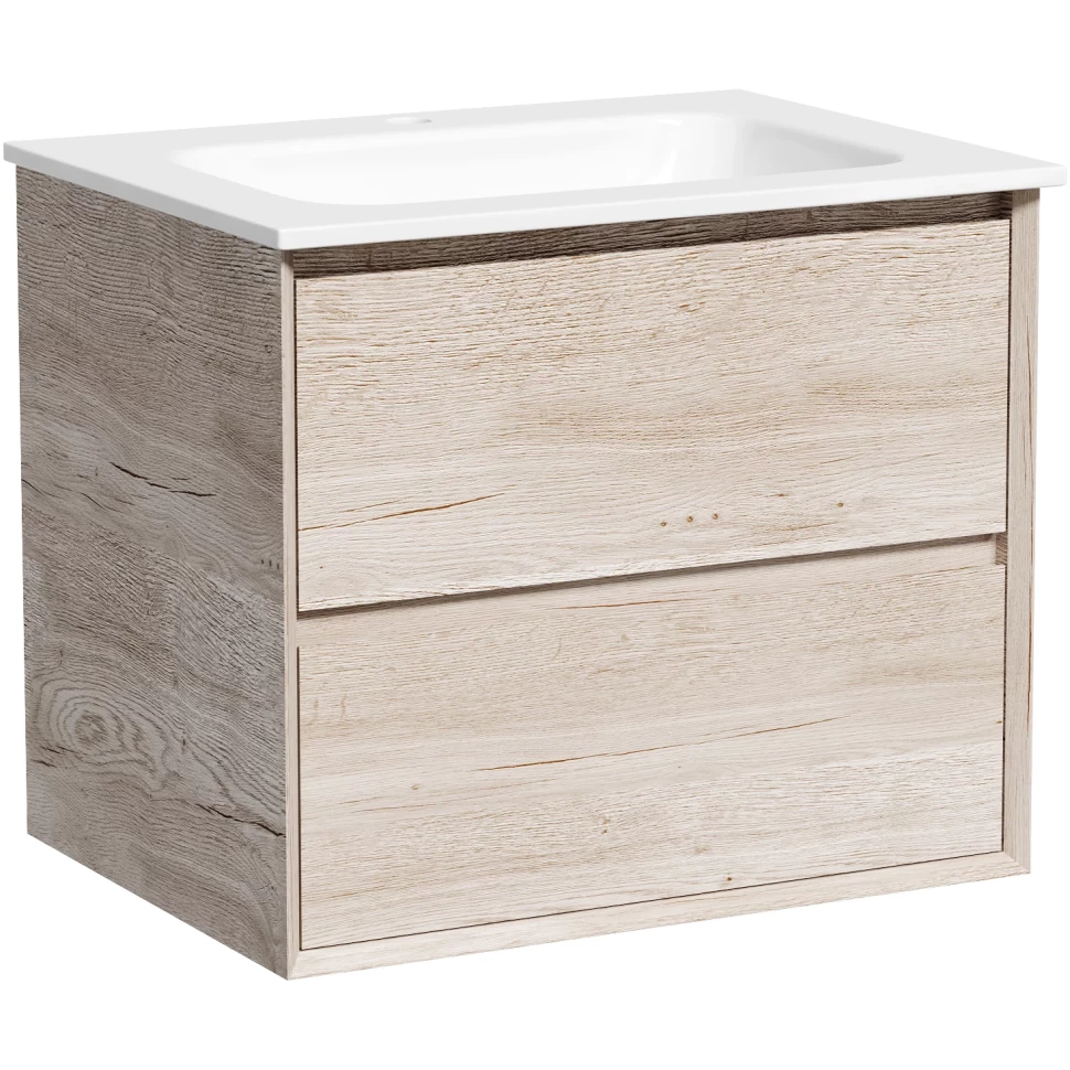 Тумба под раковину Sancos Marmi 2.0 MR2.060EG 59 см (дуб галифакс) подвесная