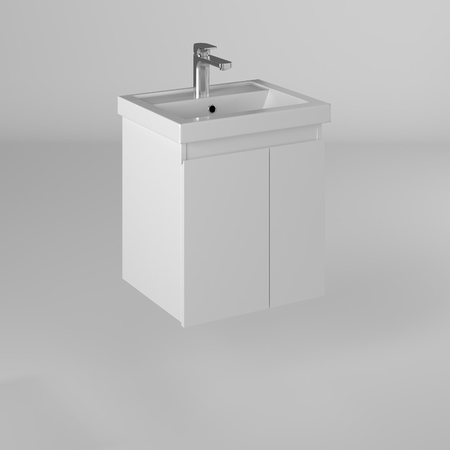 Тумба под раковину Briz Biella 364 03-18050-06 00 БЕЛ 50 см (белый) подвесная