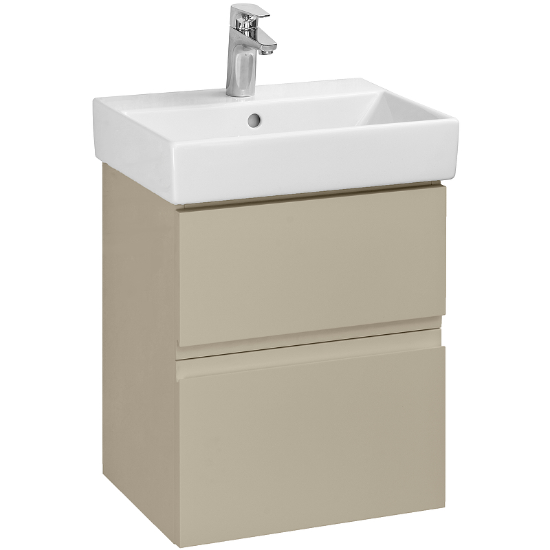 Тумба под раковину Roca Oleta A857638515 50 см (капучино) подвесная