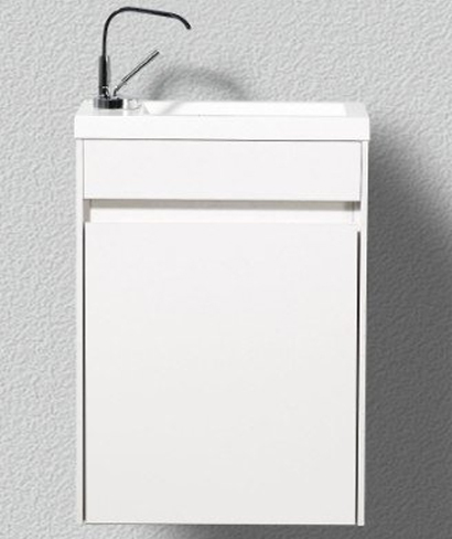 Тумба под раковину Belbagno PIETRA MINI-460-1A-SO-BL-L 46 см (белый) подвесная