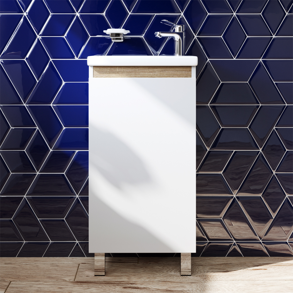 Тумба под раковину AM.PM X-Joy M85AFSX0451WG 45 см (белый) напольная