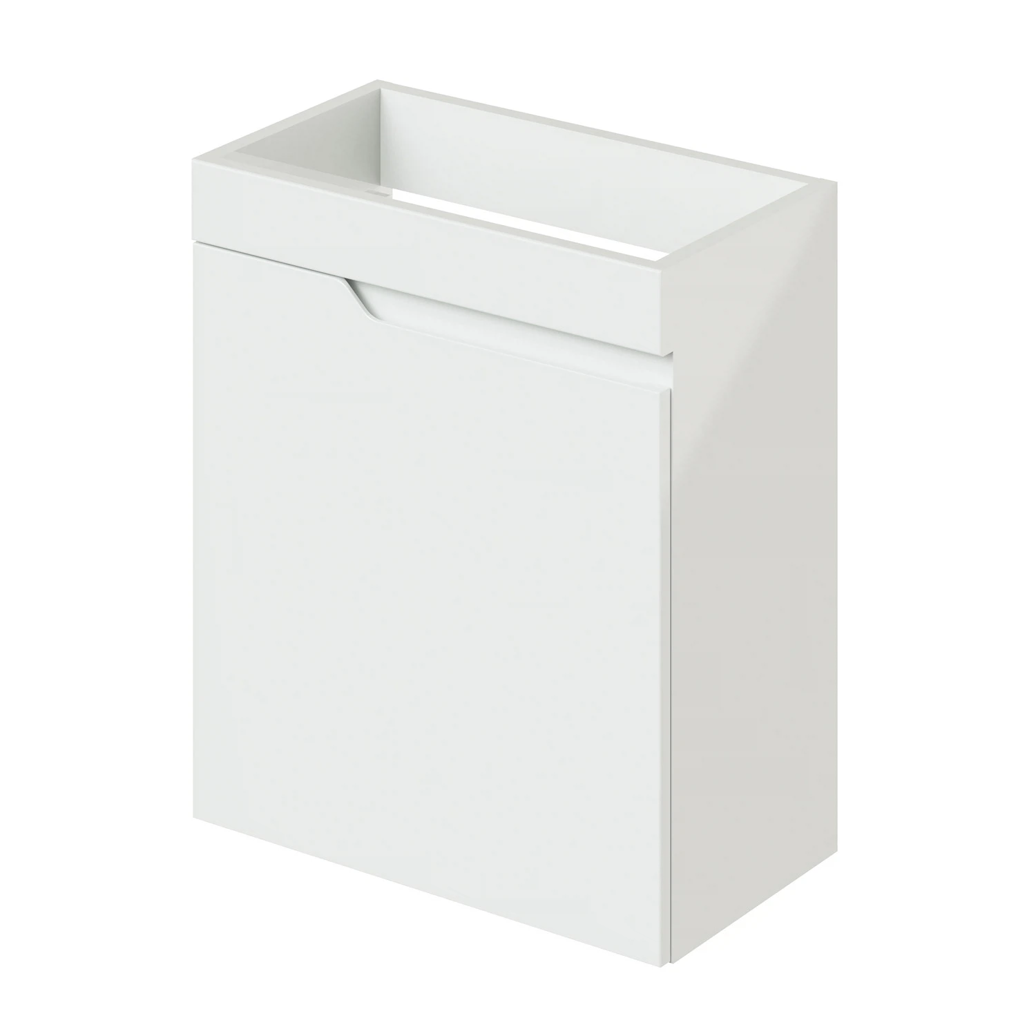 Тумба под раковину Итана Alexa 4657773606975 45 см (белый) подвесная L