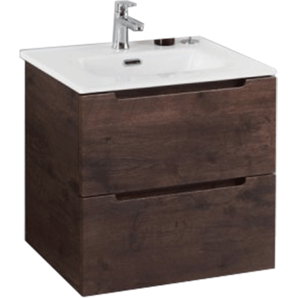 Тумба под раковину BelBagno ETNA39-500/390-2C-SO-RW-P 50 см (коричневый) подвесная