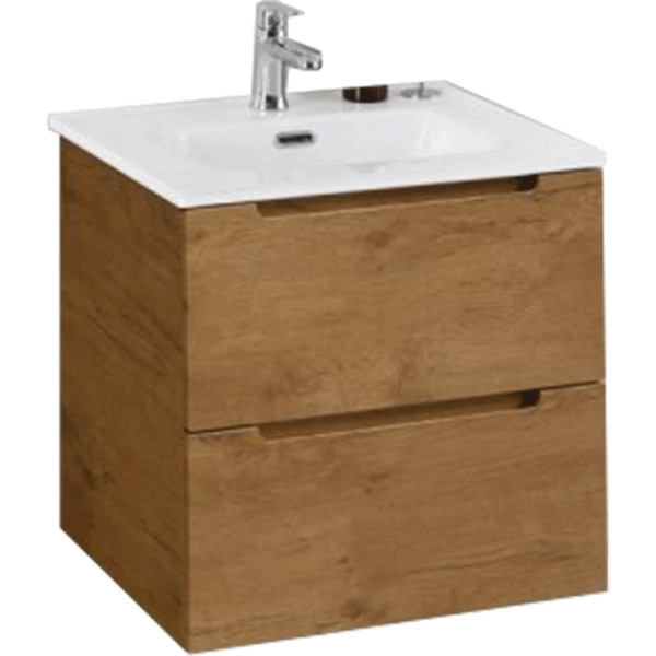 Тумба под раковину BelBagno ETNA39-500/390-2C-SO-RN-P 50 см (светло-коричневый) подвесная