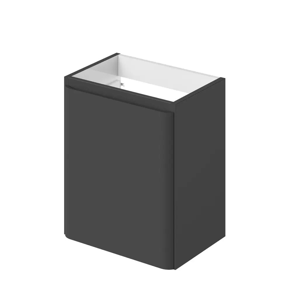 Тумба под раковину Итана Roberto 4657810333987 50 см (графит) подвесная