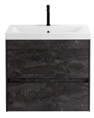 Тумба под раковину Art&Max Family Family-M-580-2C-SO-IS 58 см (железный камень) подвесная