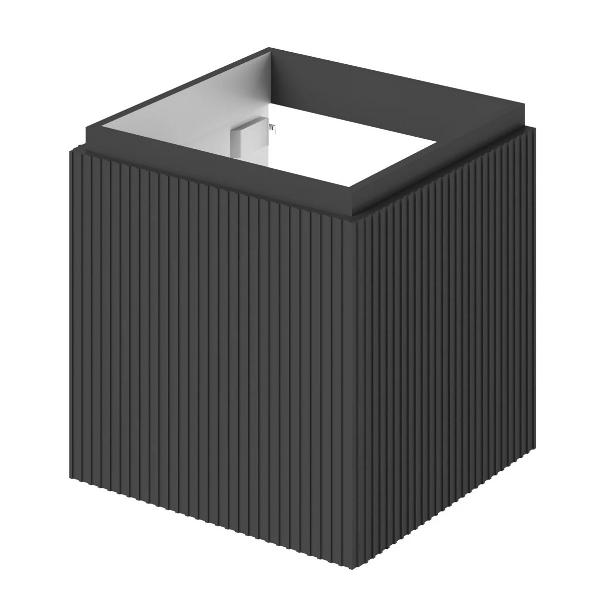 Тумба под раковину Итана BAND 4657826222503 50 см (графит) подвесная L