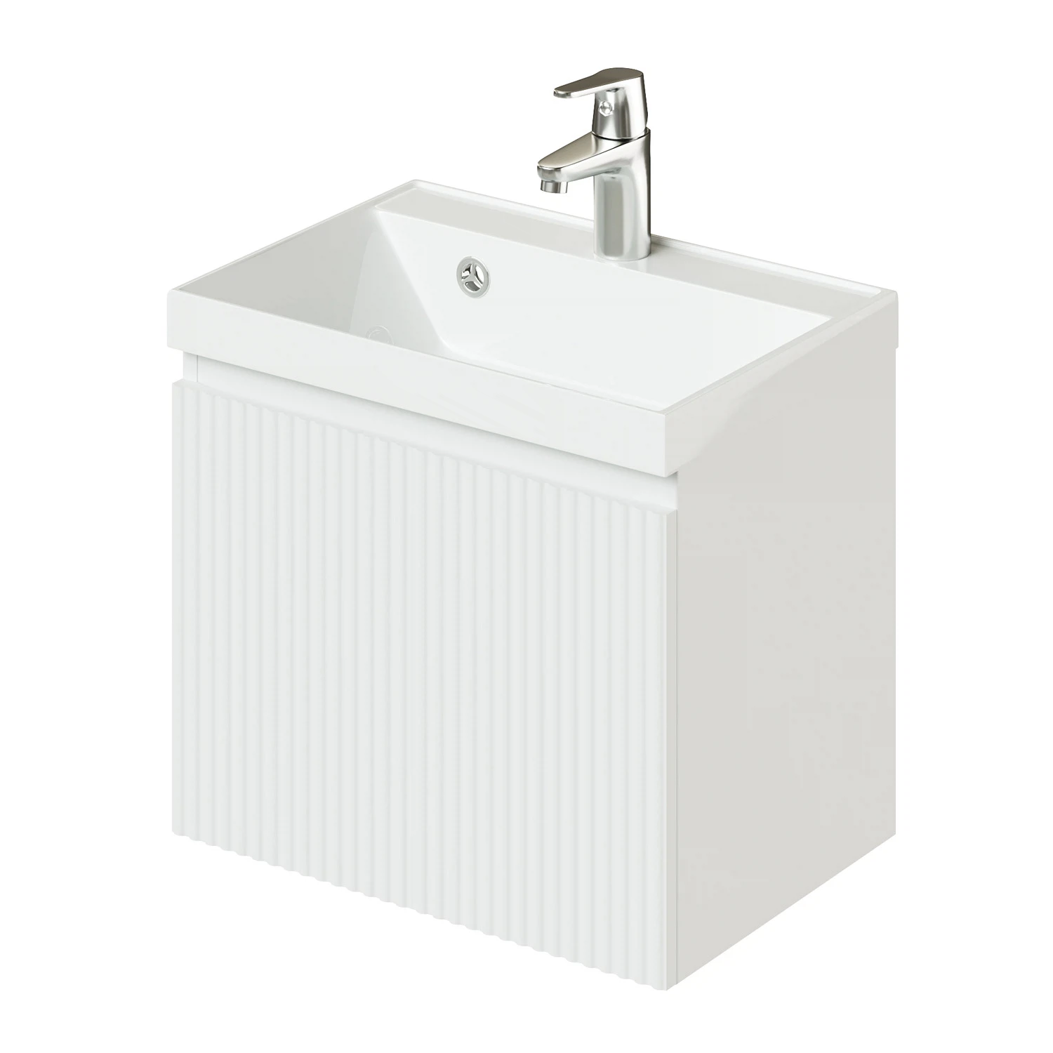 Тумба с раковиной Итана Kate 4657810333079 50 см (бланж) подвесная