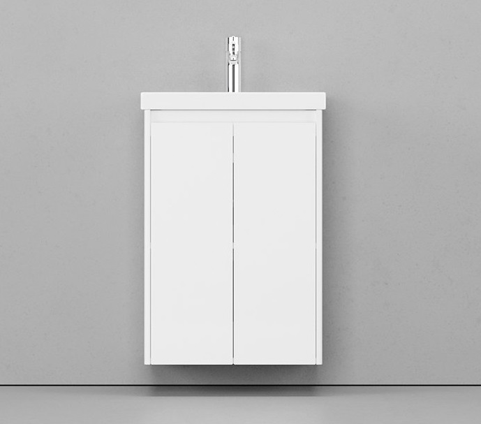 Тумба под раковину Velvex Klaufs 50 см (белый) подвесная