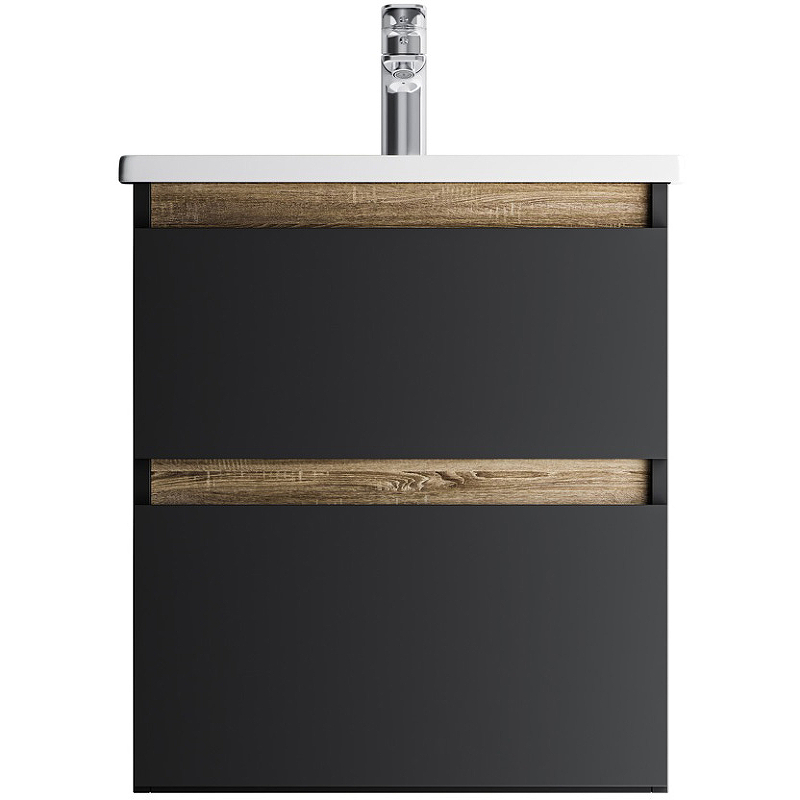 Тумба под раковину AM.PM X-Joy M85AFHX0552BM 55 см (черный матовый) подвесная