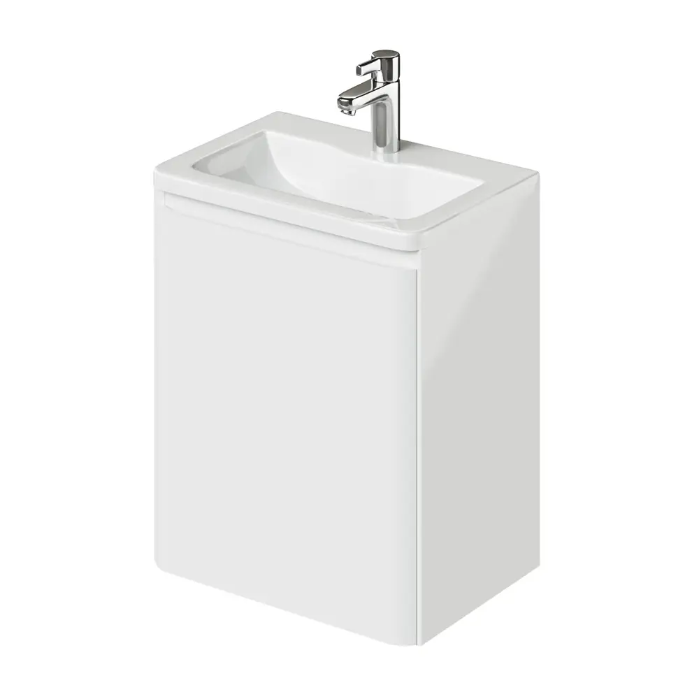 Тумба с раковиной Итана Roberto 4657810334007 50 см (белый) подвесная