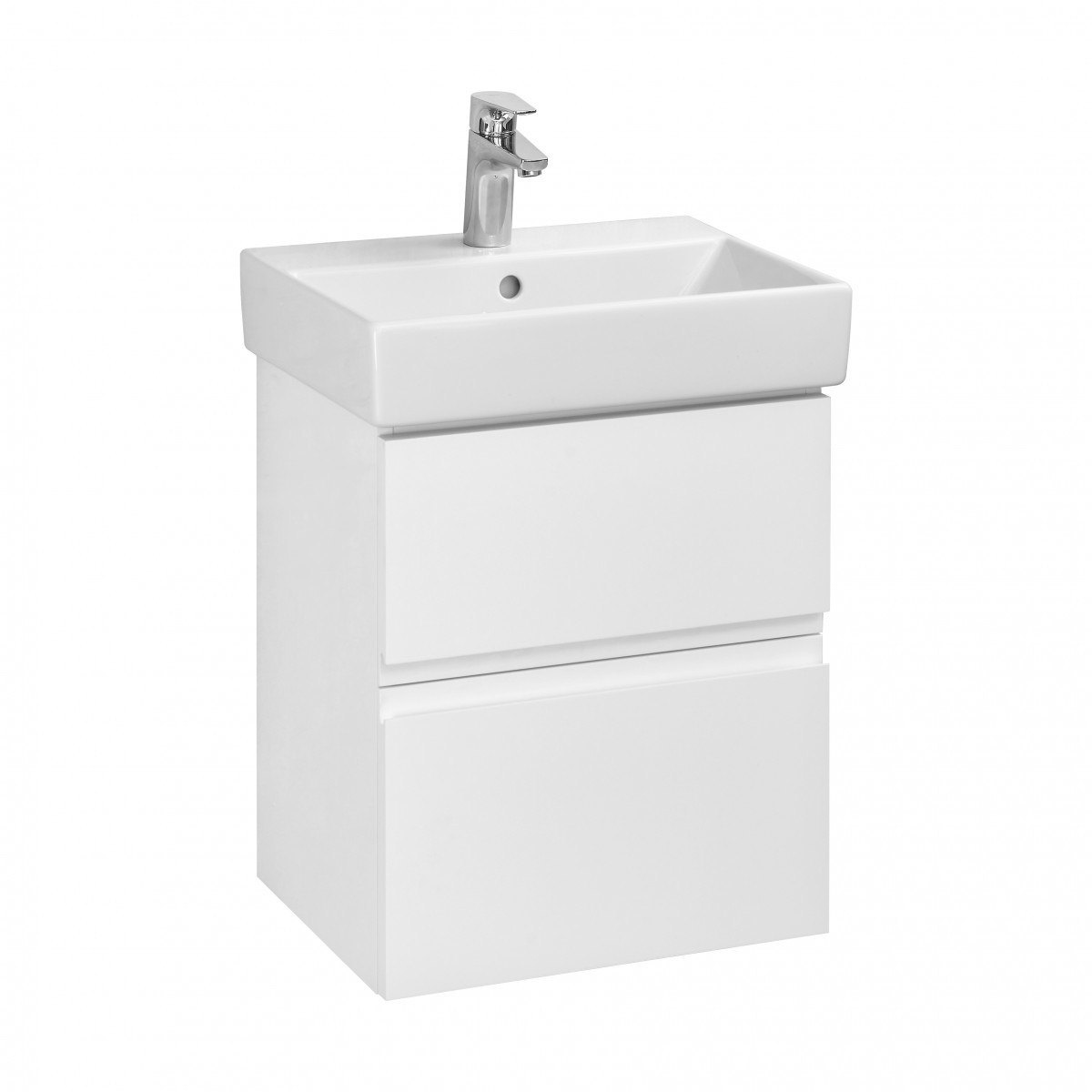 Тумба под раковину Roca Oleta A857638806 50 см (белый) подвесная