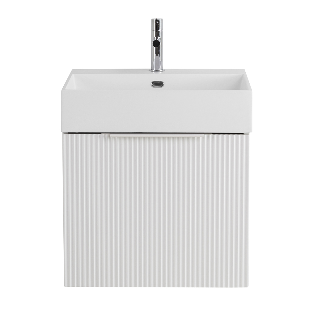 Тумба под раковину Cezares Premium 55431 50 см (белый матовый) подвесная