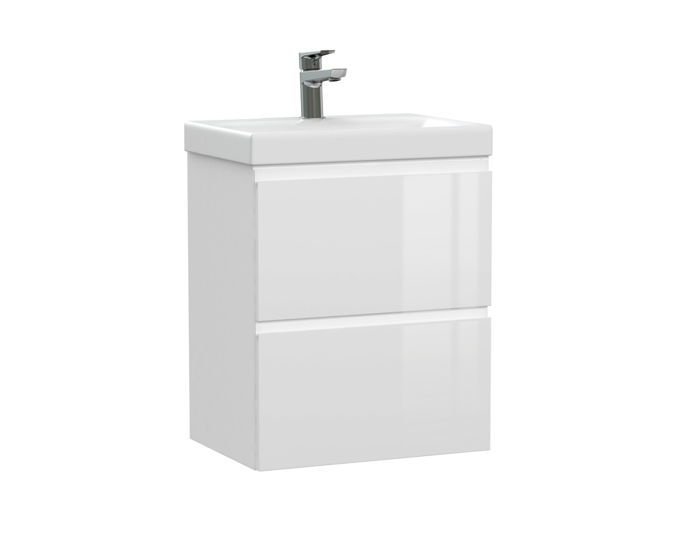 Тумба под раковину Cersanit Moduo 64124 50 см (белый) подвесная
