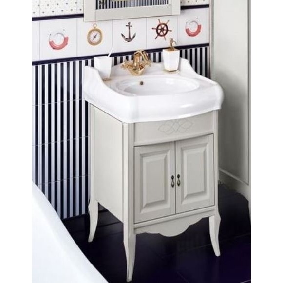 Тумба под раковину Opadiris Лоренцо Z0000011068 60 см (белый матовый) напольная