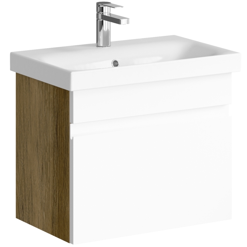 Тумба под раковину Aqwella Smart SRT0106DB 60 см (дуб балтийский) подвесная