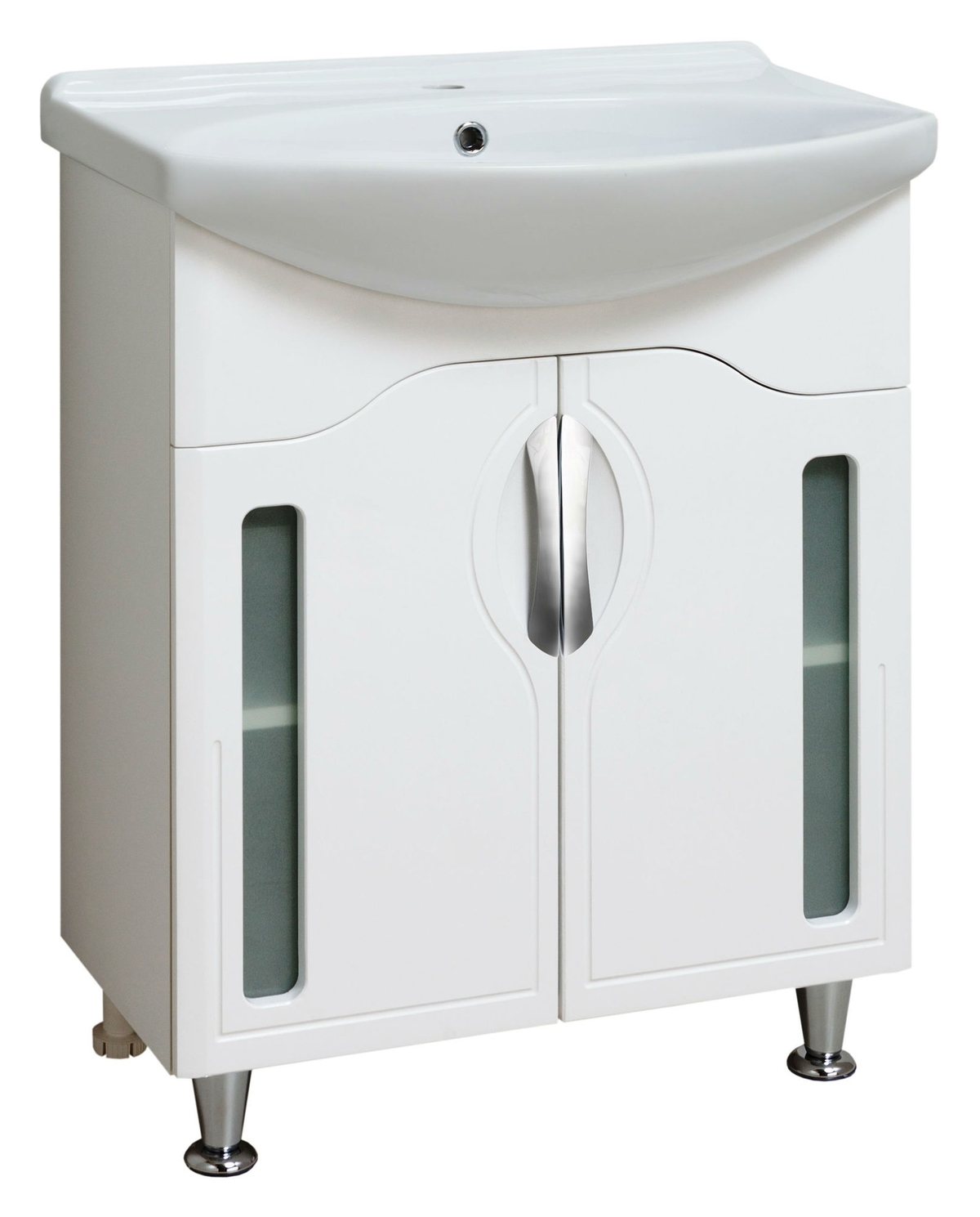 Тумба под раковину Runo Толедо 00000001038 65 см (белый) напольная