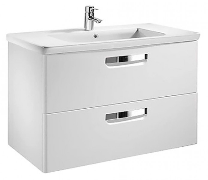 Тумба под раковину Roca Gap 70 (белый глянец) ZRU9302878