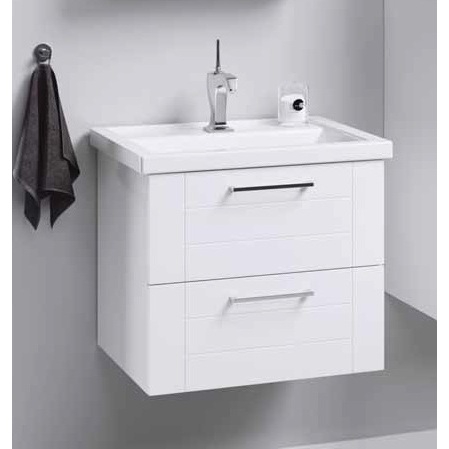 Тумба под раковину Aqwella Manchester MAN01062 60 см (белая) подвесная