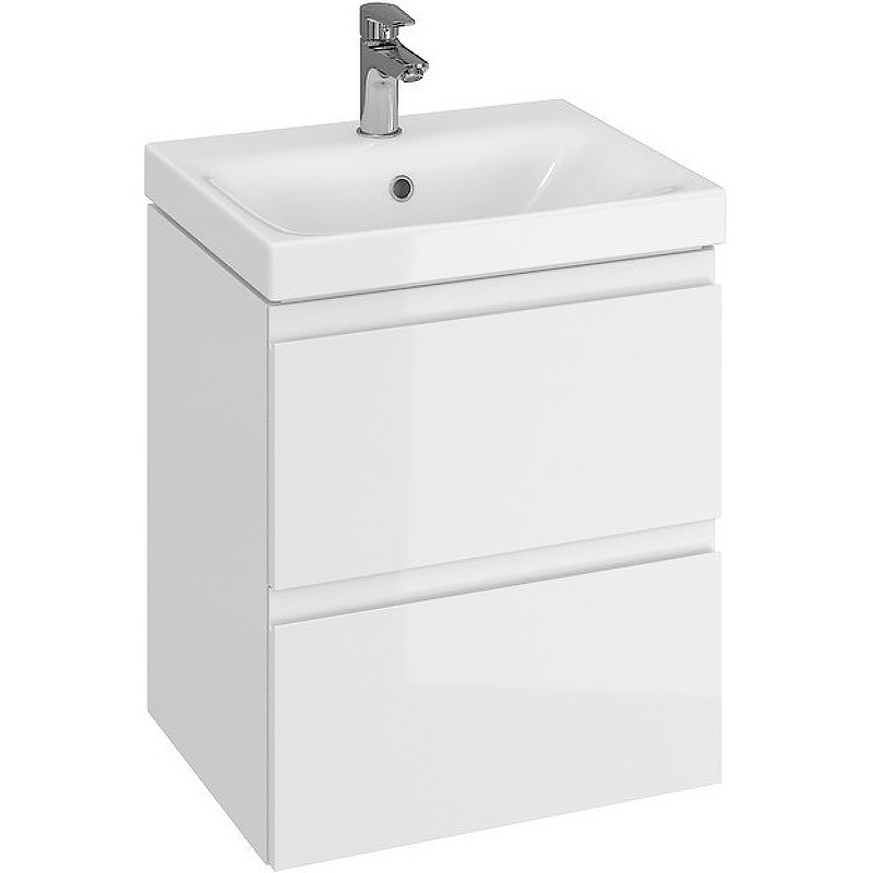 Тумба под раковину Cersanit Moduo 64140 60 см (белый) подвесная