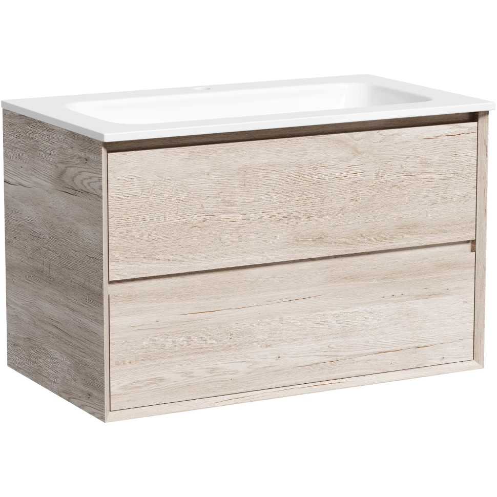 Тумба под раковину Sancos Marmi 2.0 MR2.080EG 79 см (дуб галифакс) подвесная
