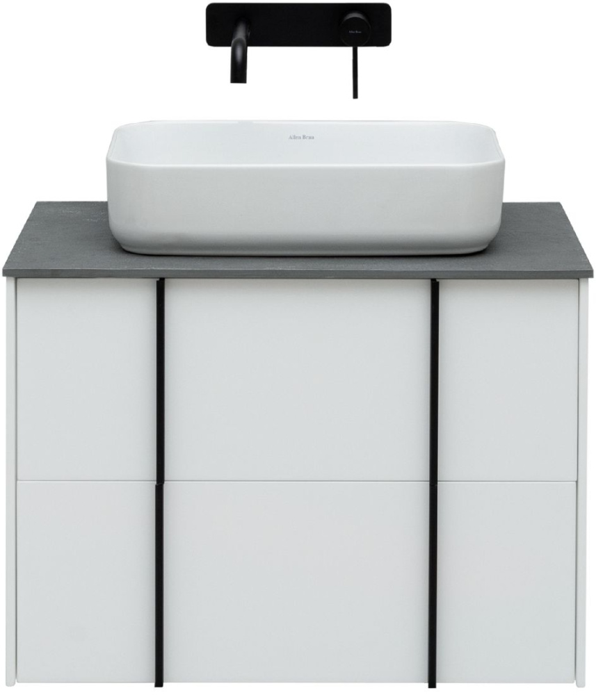 Тумба под раковину Allen Brau Reality 1.32004.WM 70 см (белый матовый) подвесная