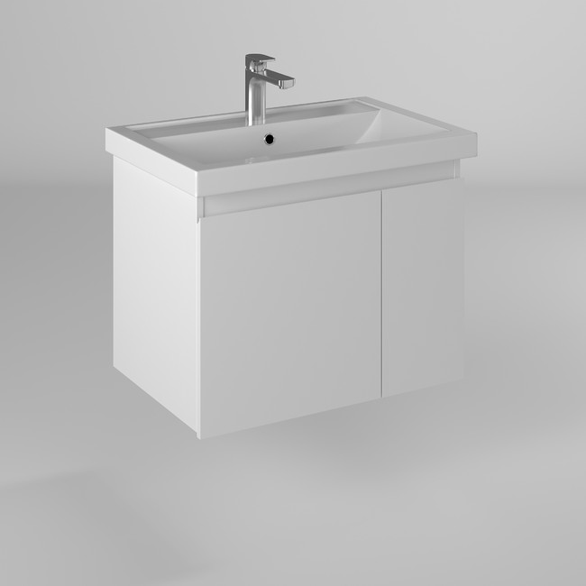 Тумба под раковину Briz Biella 364 03-18070-06 00 БЕЛ 70 см (белый) подвесная