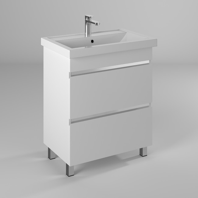 Тумба под раковину Briz Elen 227 03-08070-06 00 БЕЛ 70 см (белый) напольная