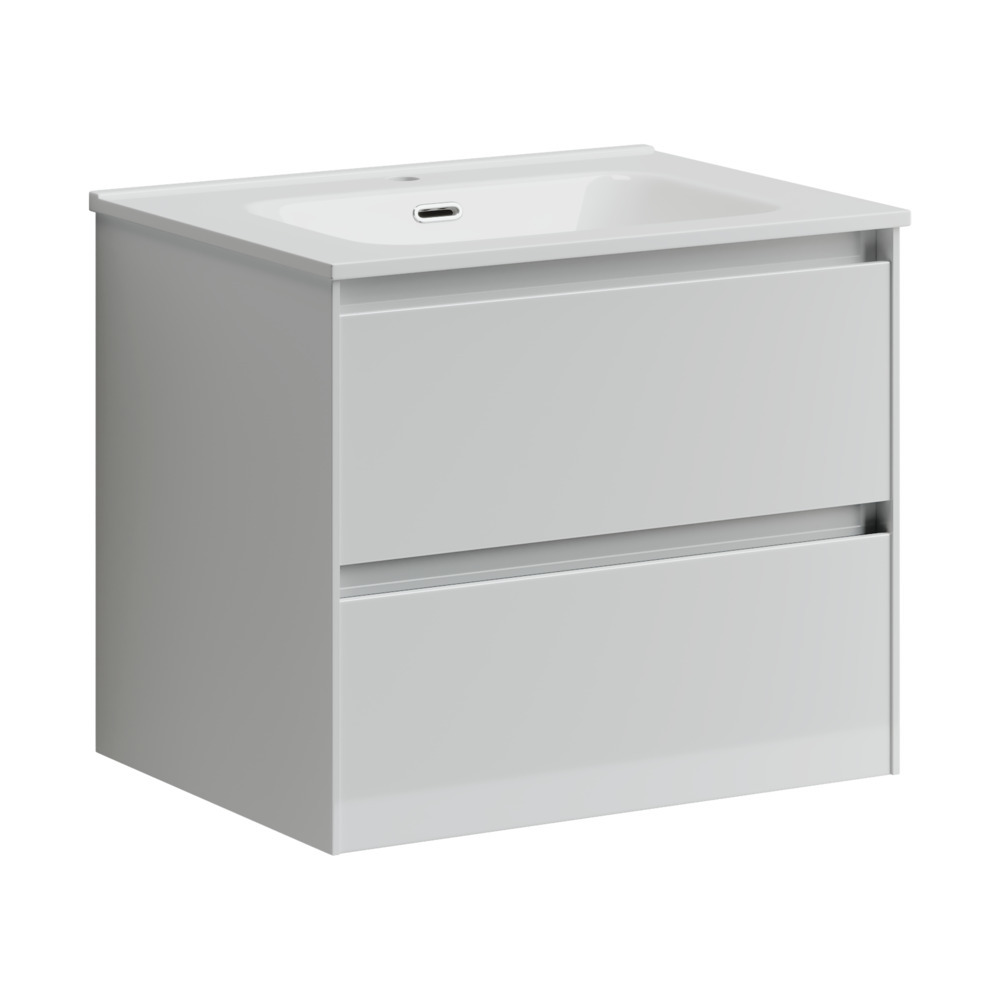 Тумба под раковину Sancos Cento CN60W 60 см (белый)  подвесная