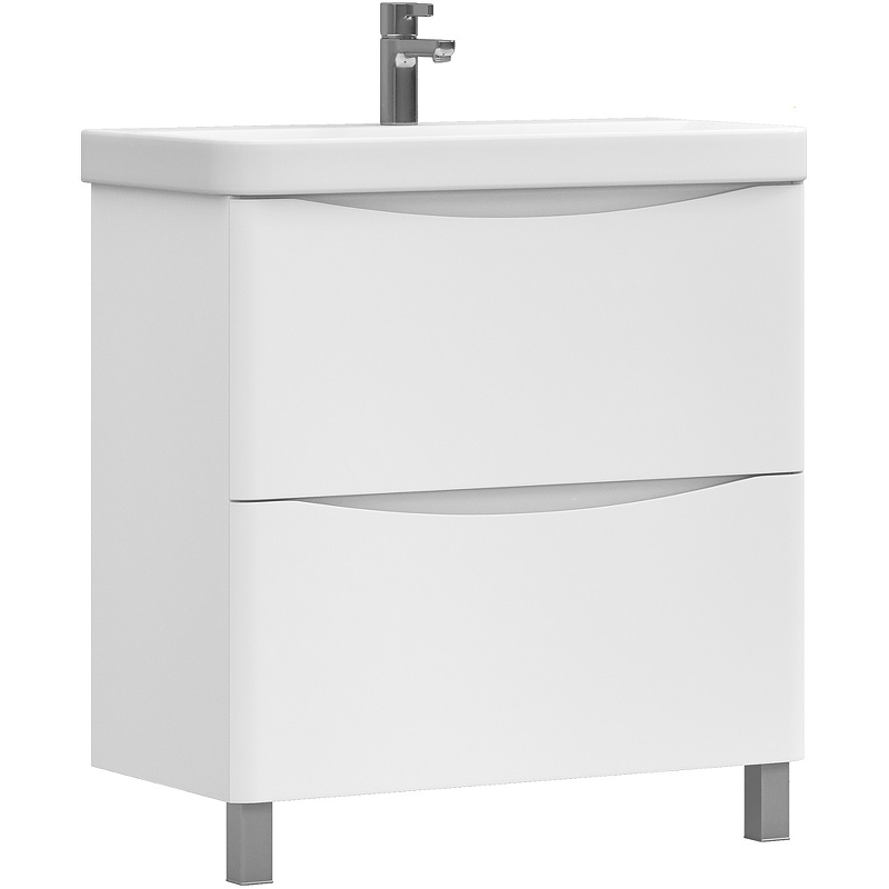 Тумба под раковину Vigo Glem tn.GLE.9595.70.2Y 70 см (белый) напольная