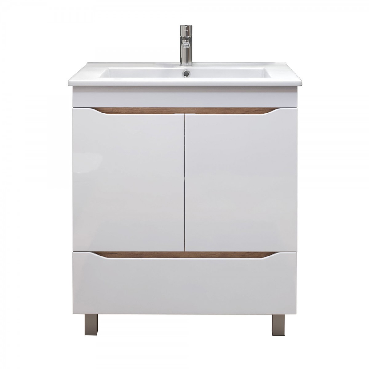 Тумба под раковину Vigo Grani tn.GRI.OSK.75.2D.1Y дуб золотой 75 см (дуб золотой) напольная