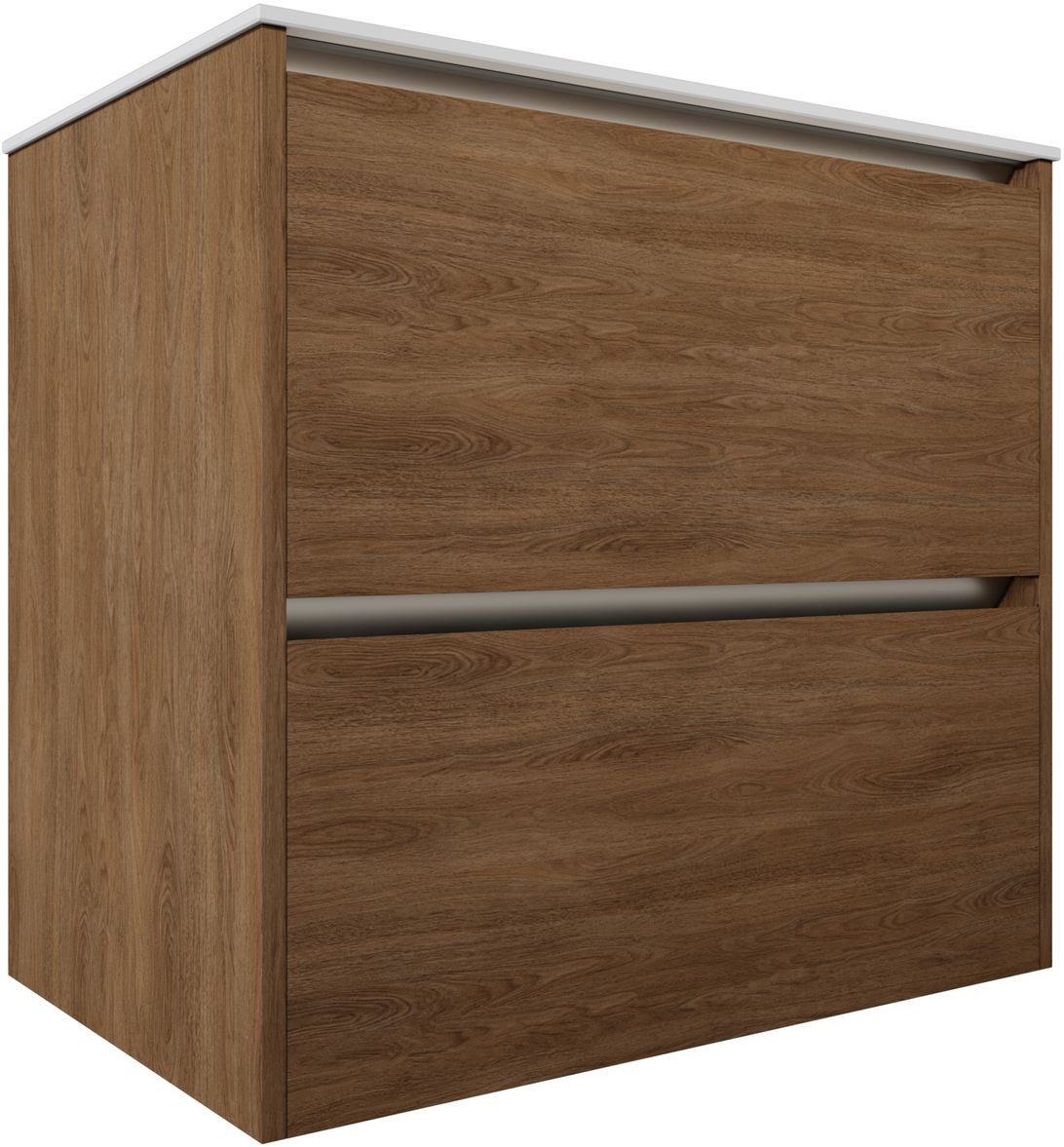 Тумба под раковину Allen Brau Activity 1.34011.NO 70 см (дуб/олива браш) LED подвесная