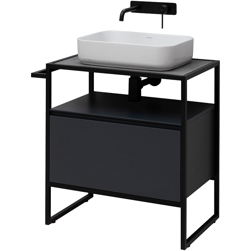 Тумба под раковину Allen Brau Priority 1.31001.AM 70 см (антрацит матовый) напольная