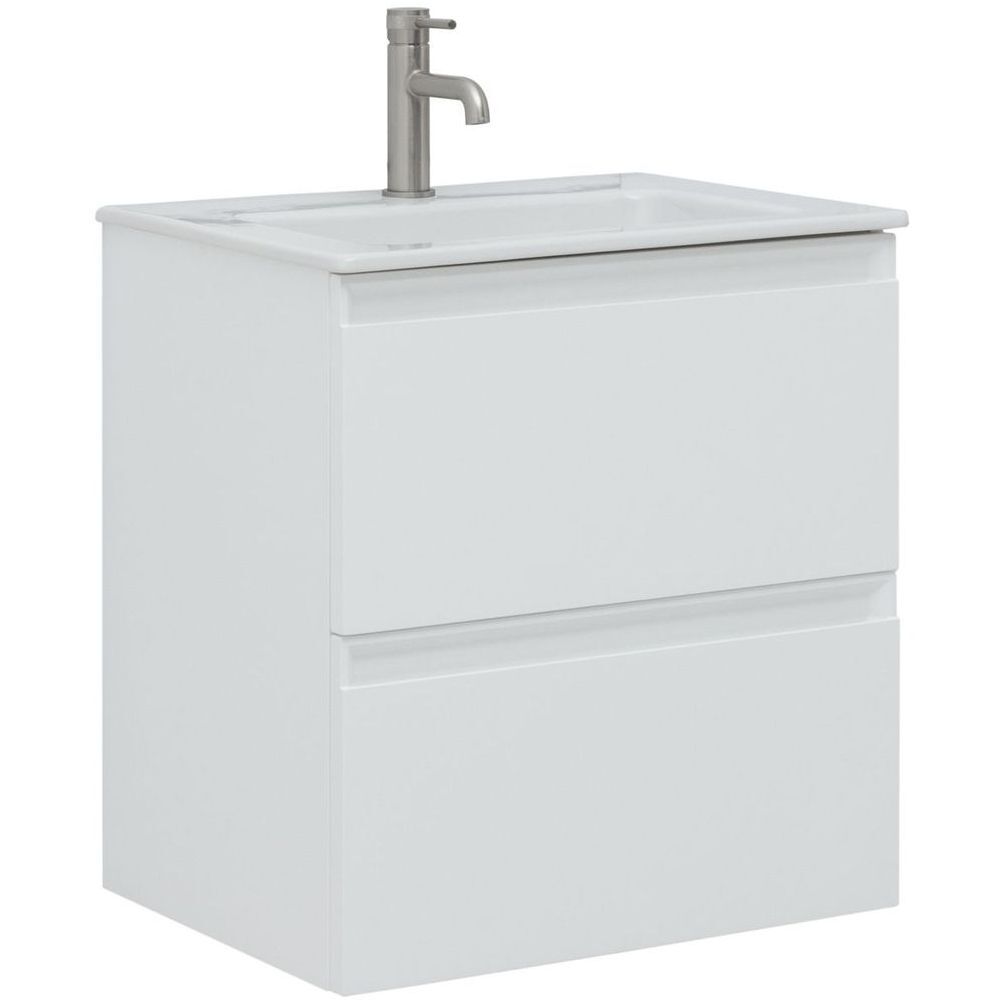 Тумба под раковину Allen Brau Eclipse 1.E1001.WM 2.0 60 см (белый матовый) подвесная